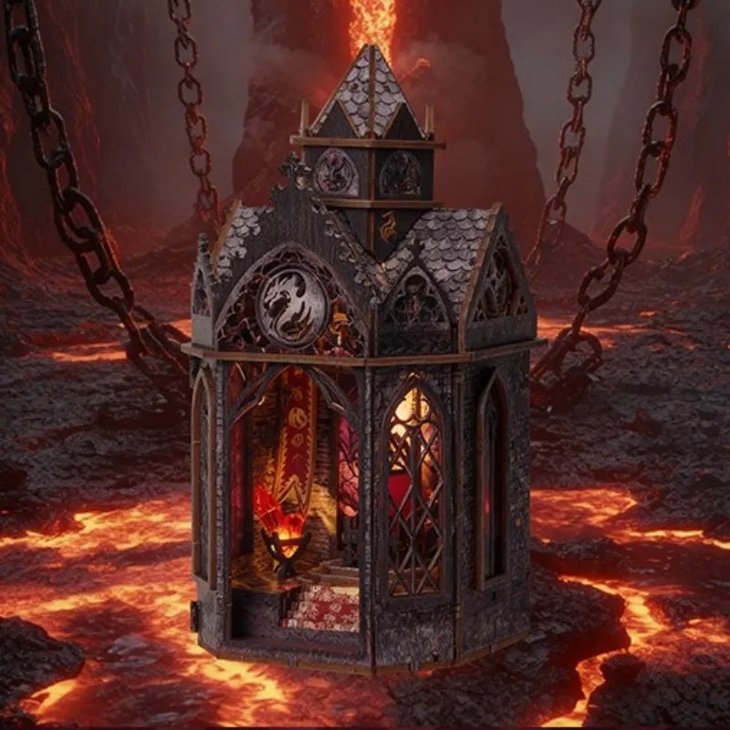 Book Nook Spire of the Wyrm