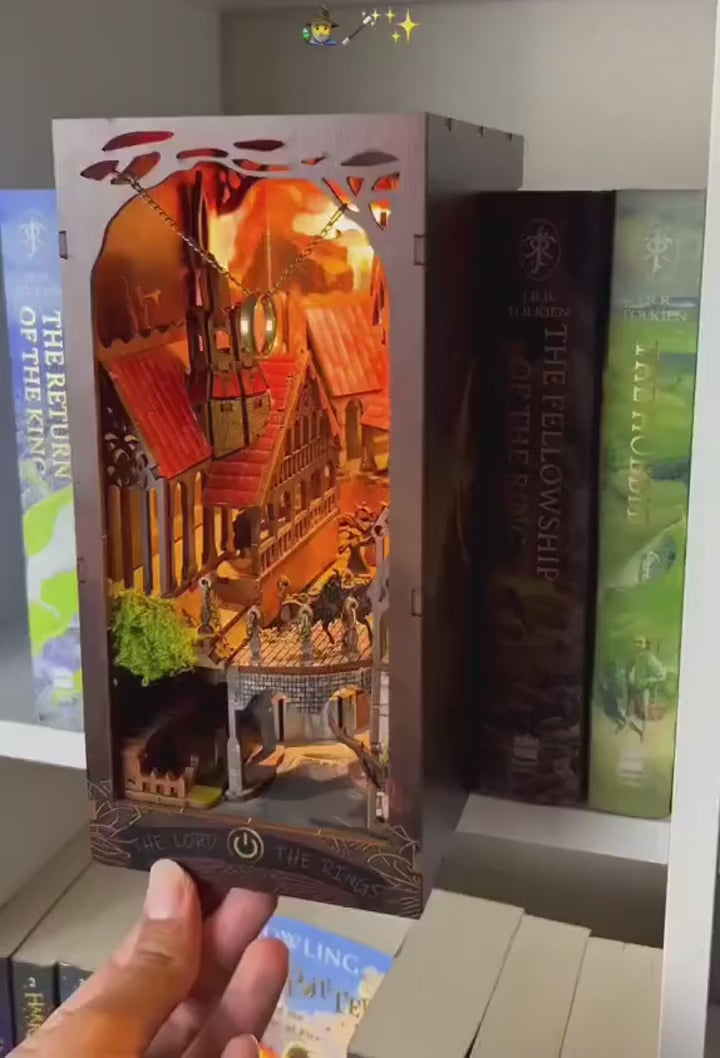 Book Nook Spirit Valley of The Magic Ring