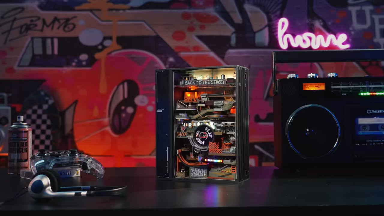 Puzzle 3D Marble Run - Hip Hop Street