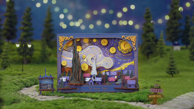 Puzzle 3D Peinture de La Nuit étoilée