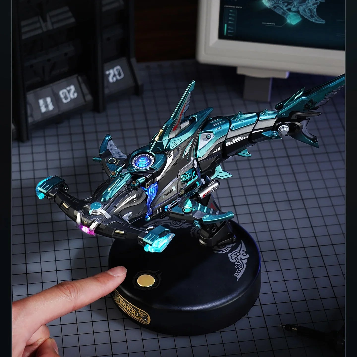 Puzzle 3D Requin-marteau - Crafterra