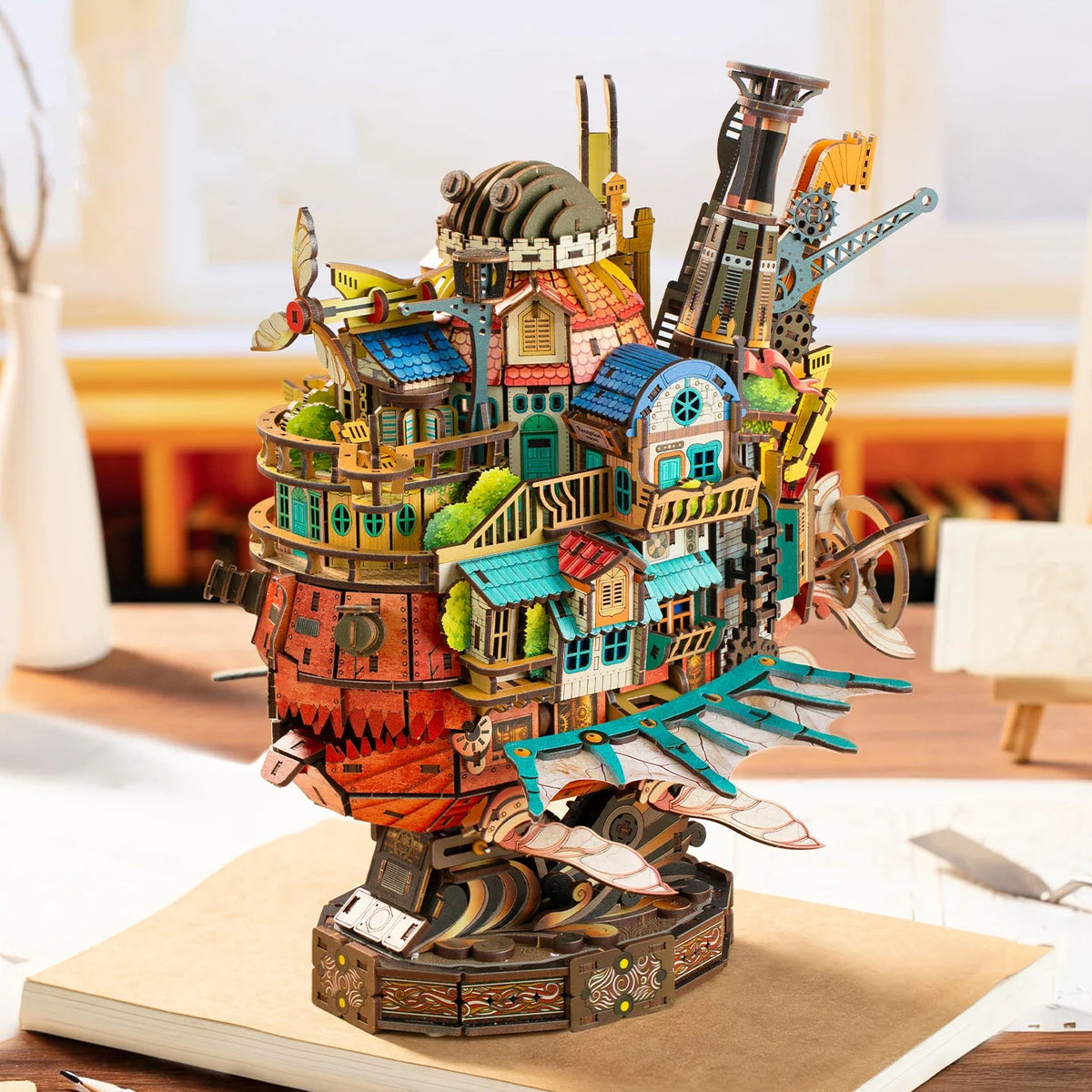 Puzzle 3D Traveling Castle - Crafterra