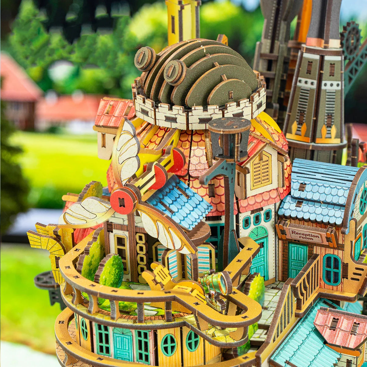 Puzzle 3D Traveling Castle - Crafterra
