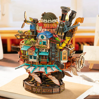 Puzzle 3D Traveling Castle - Crafterra