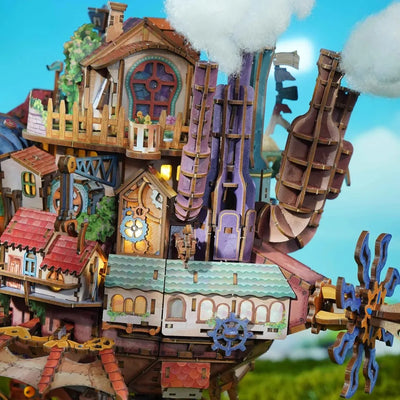 Puzzle 3D Traveling Castle - Crafterra