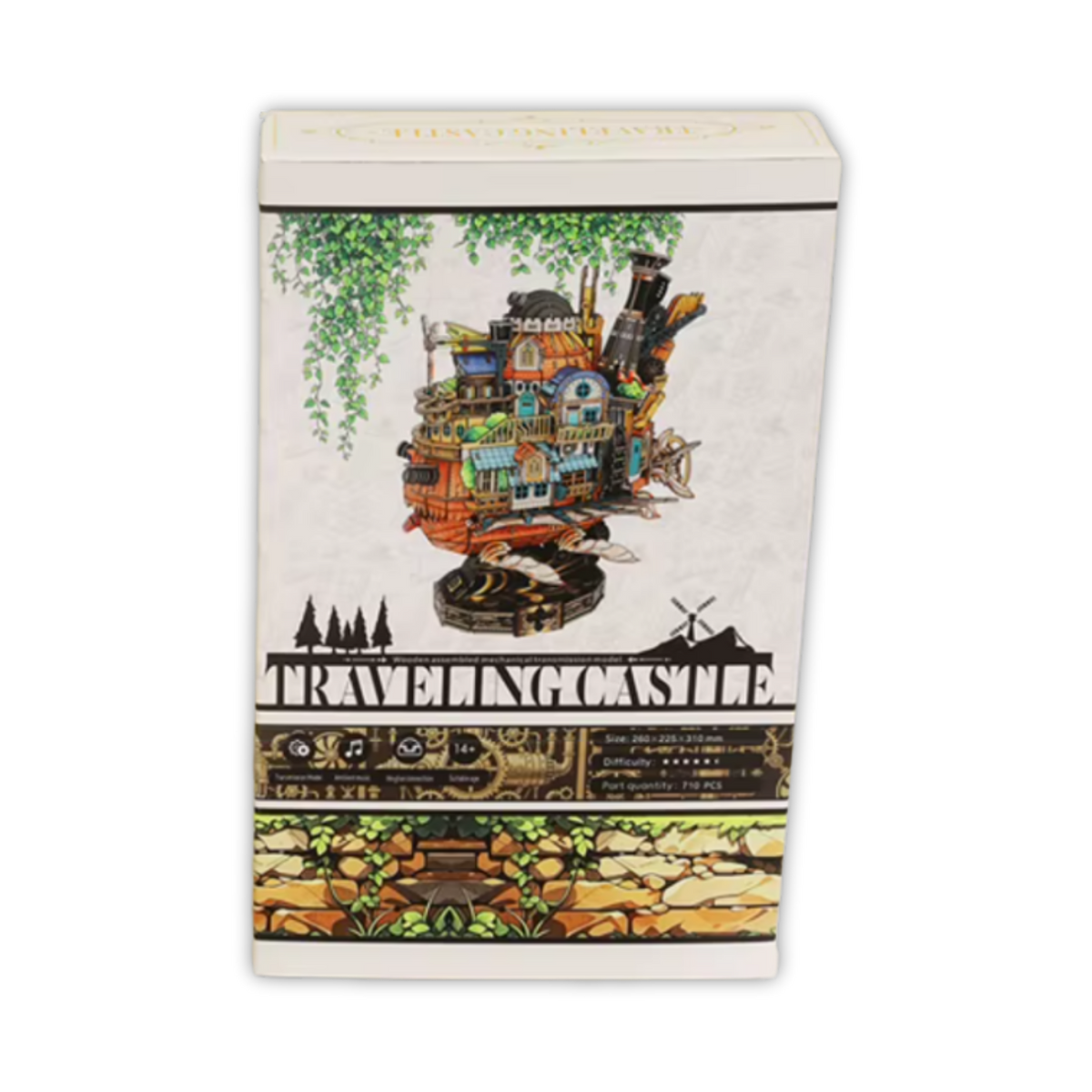 Puzzle 3D Traveling Castle